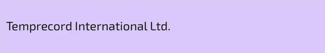 Temprecord International Ltd.
